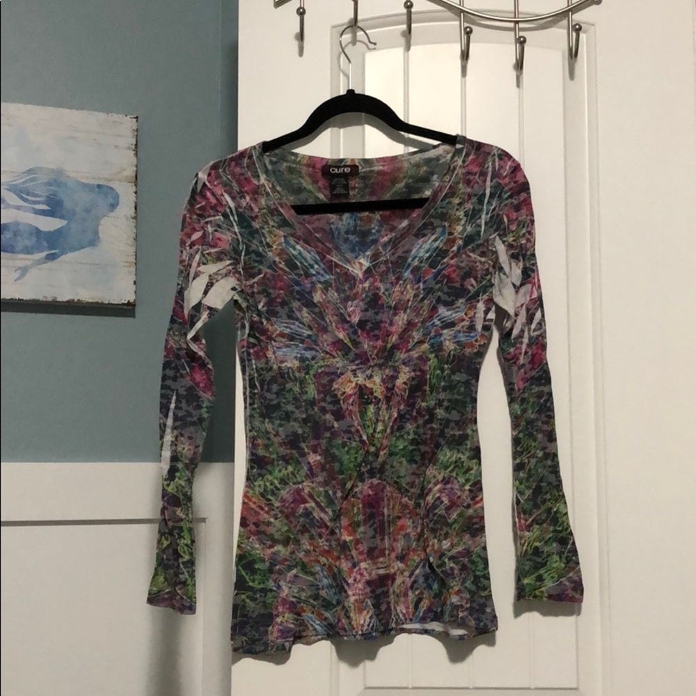 Multi Color Long Sleeve Shirt